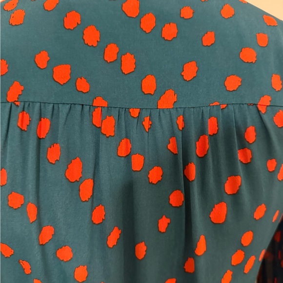 Quintessential Autumn - Diane Von Furstenberg Long Sleeve Shirt Dress - Picture 10 of 14